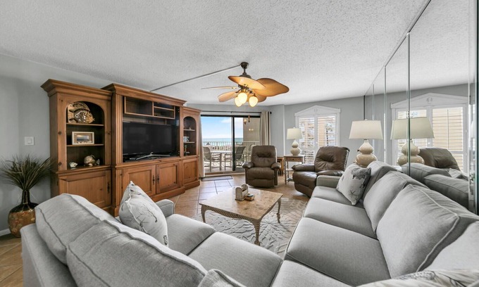 North West Florida Condo | Remodeled Beachfront beauty! Inlet Reef 416~ Seasonal Beach Service Included!