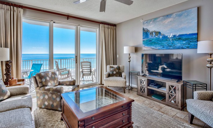 Miramar Beach Condo | Remodeled | Gulf Views | Heated Pools & Hot Tubs | Beach Gear | Gym | Tennis