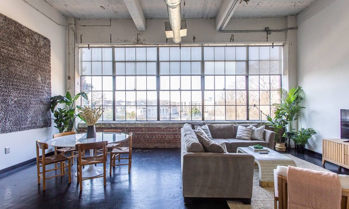 Poncey-Highland Apartment | Remodeled Loft Next to Ponce City Market (on Beltline)