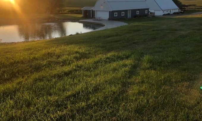 Conroy House | Renovated barn with a bar