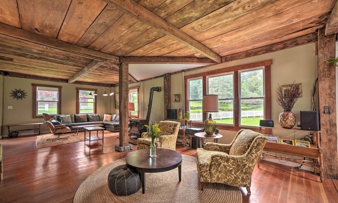 Meredith House | Renovated Catskills Farmhouse w/Game Room!