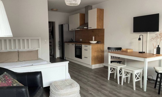 Loerrach Apartment | Renovated loft with parking space and balcony
