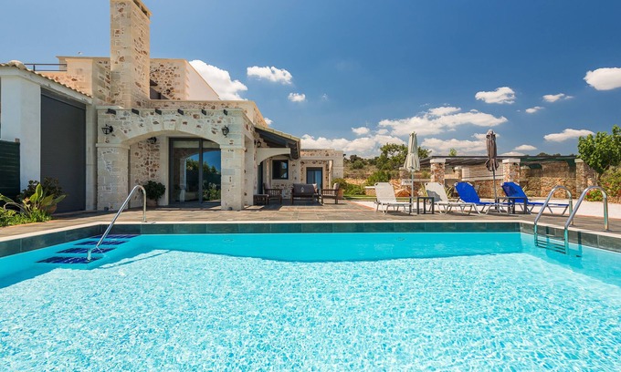 Apokoronas Villa | Resi Villa, A new built villa with private pool and unobstructed sea view