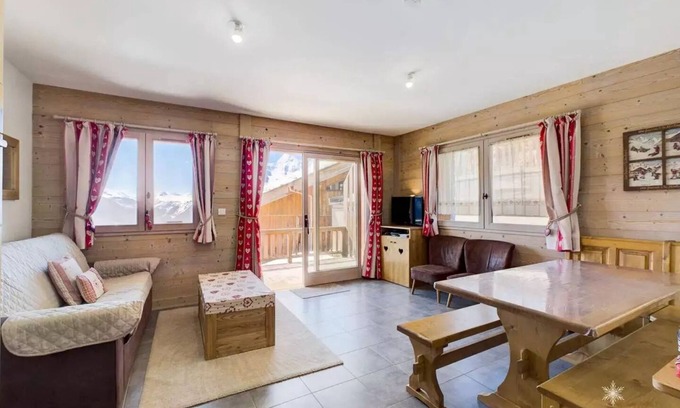 Les Eucherts Apartment | Residence Le Transalpin - 2 Rooms for 4 People