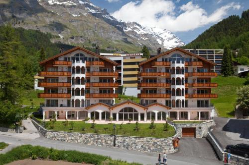 Leukerbad Apartment | Residenz Ambassador B13 mit Wellness-Fitness