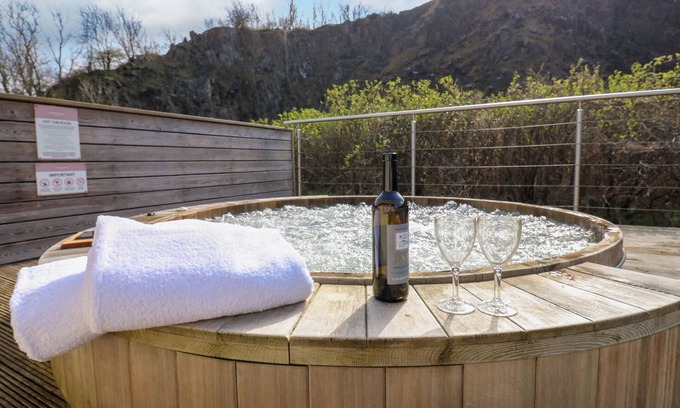 Bamburgh Cottage | RESTHARROW LODGE, pet friendly, with hot tub in Bamburgh