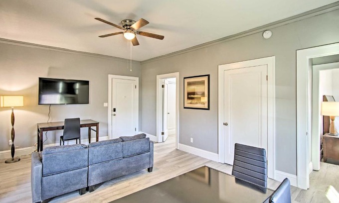 Enid Apartment | Restored Enid Apt about 1 Mile to Historic Dtwn!