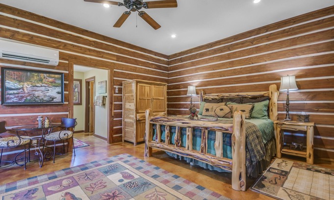Fischer House | River Runs Through it Suite at Blanco Rapids Ranch on the Blanco River