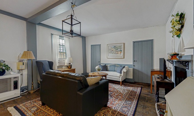 Wiscasset Condo | Riverfront condo w/deck overlooking the water - steps to dining & shopping
