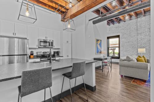 Downtown St. Louis Apartment | Riverfront Loft - Walk to Arch, Casino, Conventions in Minutes
