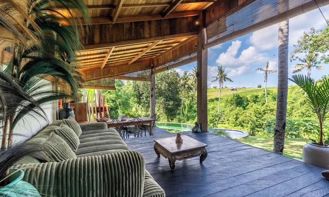 Tabanan House | Riverside 2BR Villa with Rice Field Views