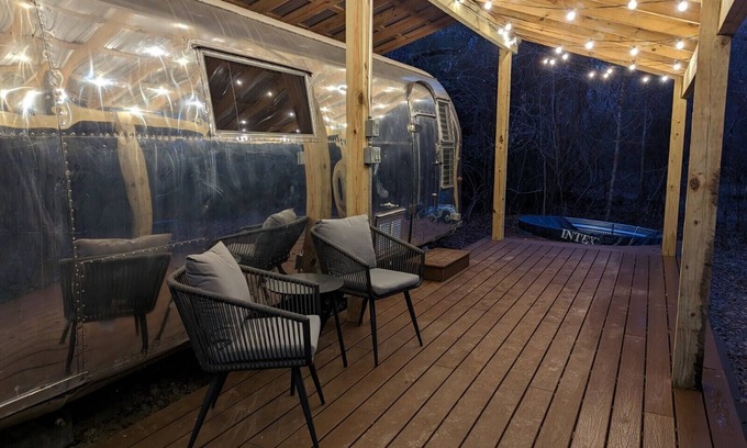 Madison County House | Riveted Retreat '62Airstream - 2hr Houston Dallas