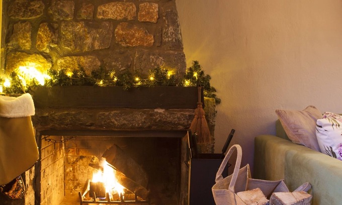 Aghios Athanasios Ski Chalet | Rock Dandy - Private chalet with fireplace. Up to 6