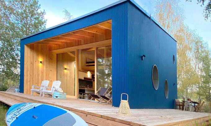 Brzozie House | Romantic house with lake view and sauna