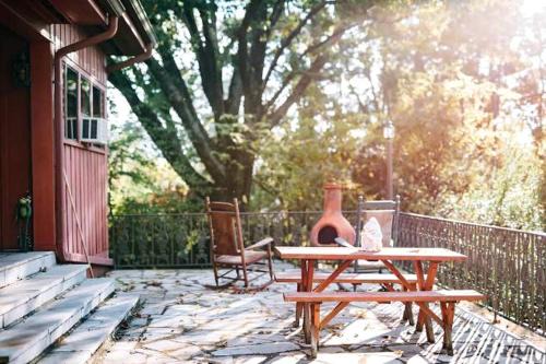 Louisville House | Romantic Suite Rental with Terrace and Chimenea near Gatlinburg, Tennessee