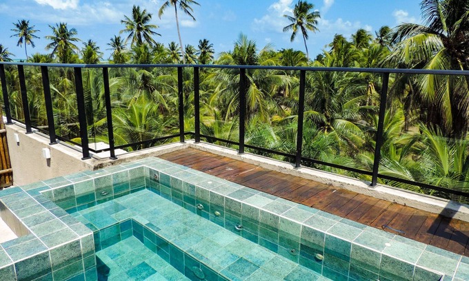 Sao Miguel dos Milagres Apartment | Rooftop at Milagres Beach | Near the Little Church