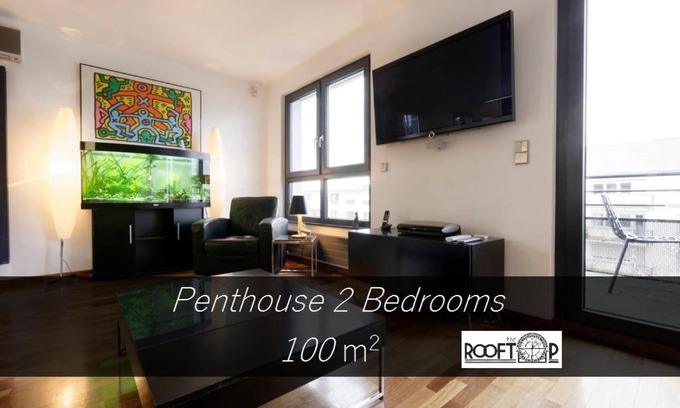 Luxembourg City Apartment | Rooftop Luxembourg Ville