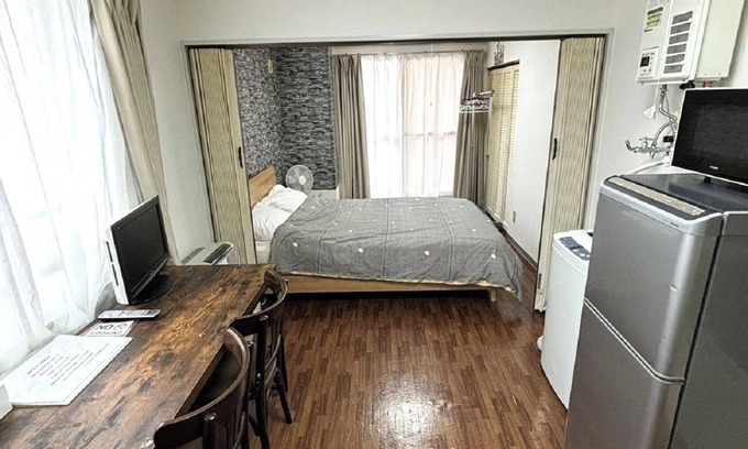 Shiroishi Apartment | Room 303 1DK 1 double bed 1 futon 1 minute wal - Room 303 Royal Heights Kikusui Station/Sapporo Hokkaidō