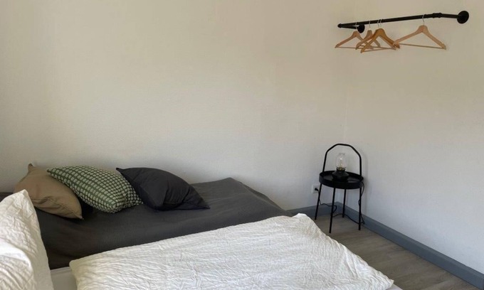 Olpe Apartment | Room 4 family rooms with bathroom opposite shared kitchen/living/dining room