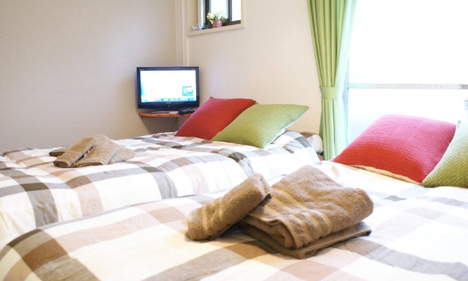 Namba Apartment | Room102Max4ppl 3Bedrooms 5mintoStations - SOLEIL Shinsaibashi/Osaka Ōsaka