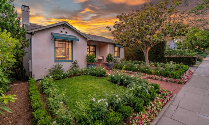Upper East House | Rose Garden Cottage - Classic Santa Barbara Luxury