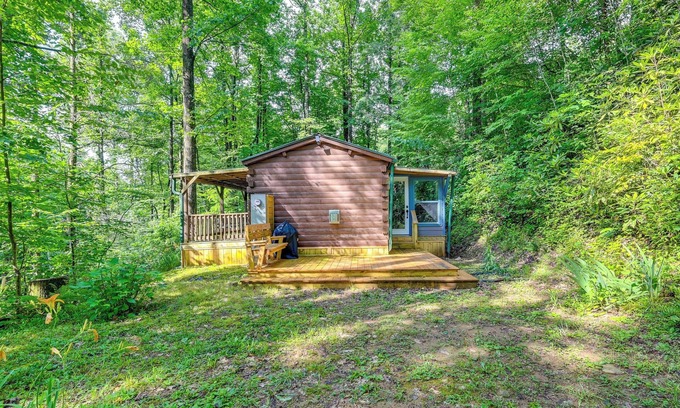 Rosman Apartment | Rosman Vacation Rental w/Charcoal Grill!