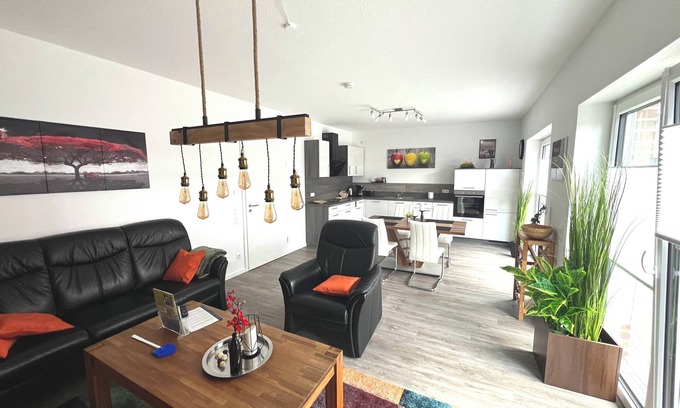 Apeldorn House | "royal Gala" Barrierefrei Neubau Carport Terrasse Netflix Free Wifi