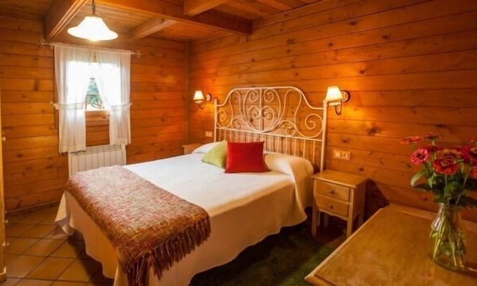 Lires Cabin | Rural apartment Cabañas de Lires for 4 people