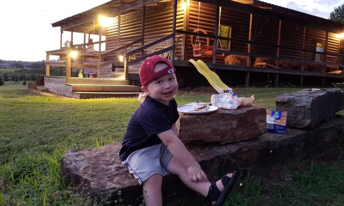 Cecil Cabin | Rural life on a real Christmas tree farm! Hallmark experience!