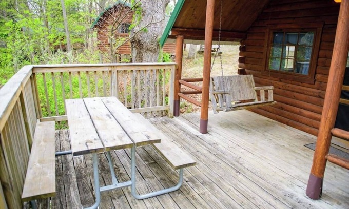 Bloomington Cabin | Rustic Cabin with Views in Bloomington