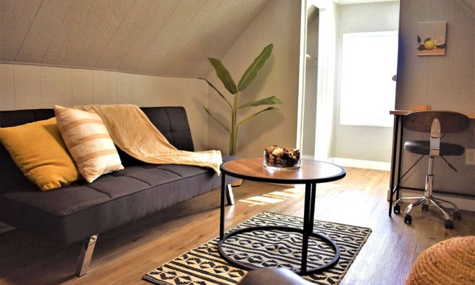 Waterville Apartment | Rustic Charm on the Third Floor