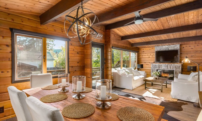 Banff House | Rustic Chic Banff Mountain Home