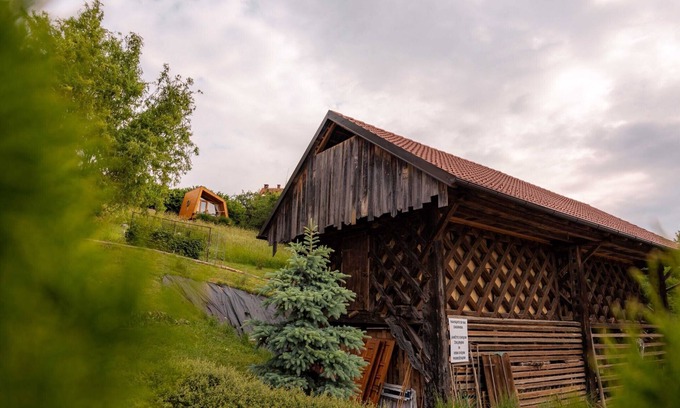 Slovenska Bistrica House | Rustic Refuge Glamping with Hot-Tub and Sauna - Double room with Terrace