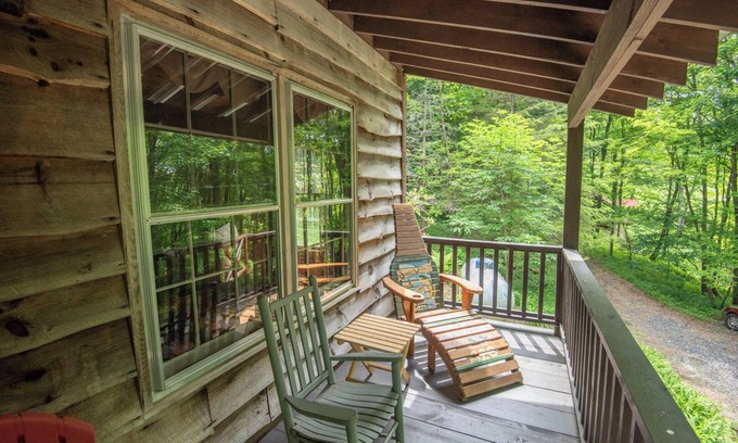 Warrensville Cabin | Rustic Retreat - Wood Burning Fireplace - Short Drive To New River - 20 Min to WJ