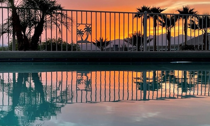 Lake Havasu City House | RV Garage, Pool/Spa, 4 Bed/3 Bath SanteFe with Pano Lake Views!