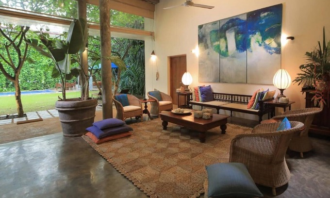 Kosgoda House | Saffron and Blue - 4 Bedroom beachside villa