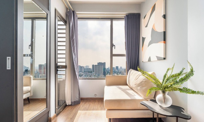 Bach Dang Riverside Apartment | SaigonRise CDB-Apartment free Pool