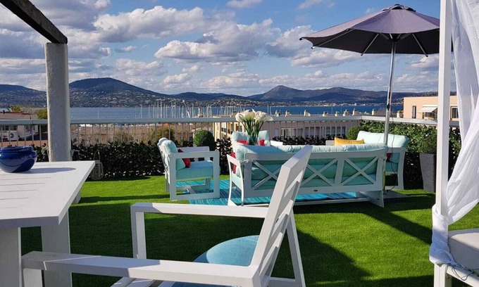 Saint-Tropez Apartment | Saint Tropez Sea View Center Rooftop Terrace