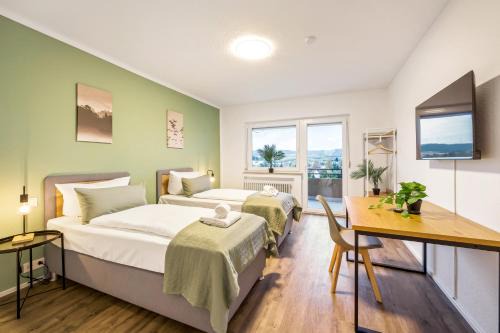 Obersulm Apartment | Salí Homes Weinblick Beethoven - ruhige Feldlage
