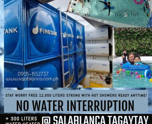 Tagaytay House | Salablanca Brand New Jacuzzi Heated Pool PS5 VR Cinema Fully AC Indoors Smart TVs with Netflix Disney Plus Large Balcony