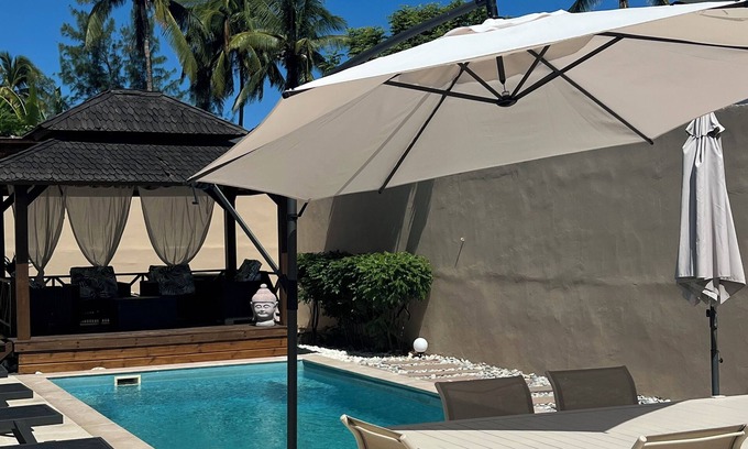 La Saline Les Bains Villa | Saline Les Bains - 4* luxury villa, quiet, 2 minutes walk from the lagoon