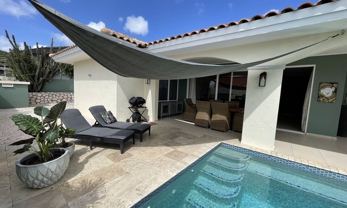 Jan Thiel Villa | Salt Lake View - design villa with private pool in popular area