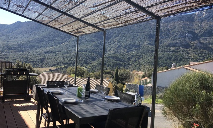 Duilhac-sous-Peyrepertuse House | San Jordi air-conditioned cottage