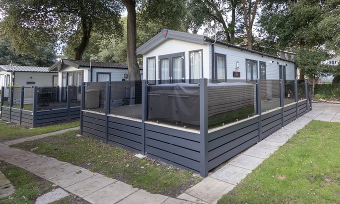 Mudeford Ski Chalet | Sandpiper - a new, pet friendly property on Sandhills Holiday Park.