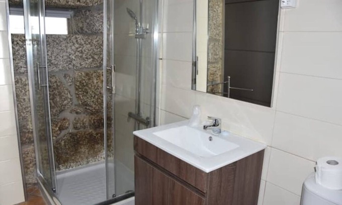 Seia House | Sapphire room with private bathroom