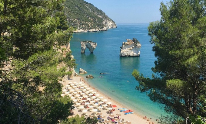 Mattinata House | "saracena" Holiday Home With Beach and Swimming Pool