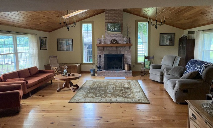 Unadilla House | Scenic, spacious farmhouse with pool. 10 minutes to Cooperstown Allstar Village.