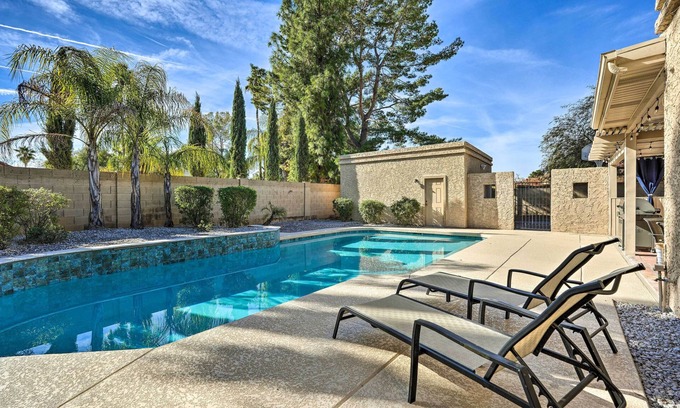 Santiago House | Scottsdale Home w/Private Heated Pool