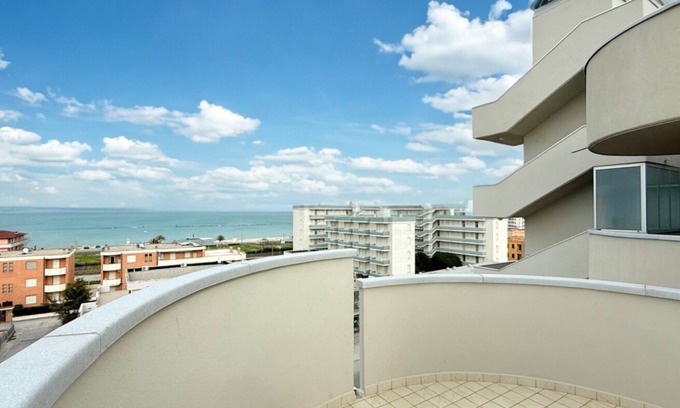 Marotta Apartment | SE164 - Marotta, three-room sea view apartment with terrace