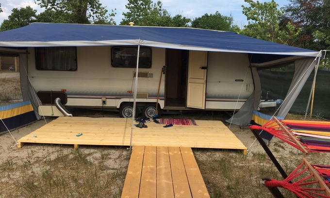 Kiten House | Sea Caravan on the Beach on the Black Sea